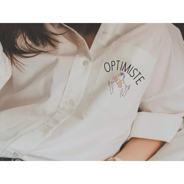 Kit de broderie sur vêtement - Self love