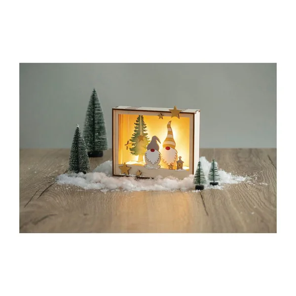 Kit de construction en bois cadre « Lutins »