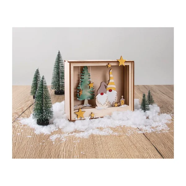 Kit de construction en bois cadre « Lutins »