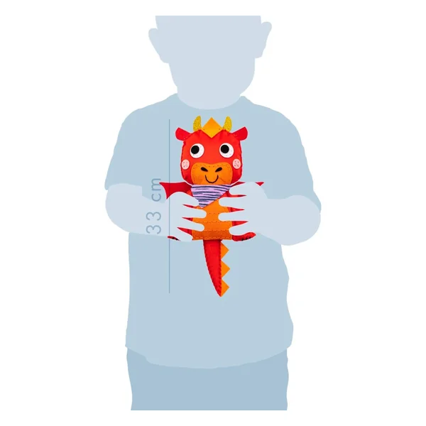 Kit de couture Avenue Mandarine « Little Couz'In – Aaron le dragon »