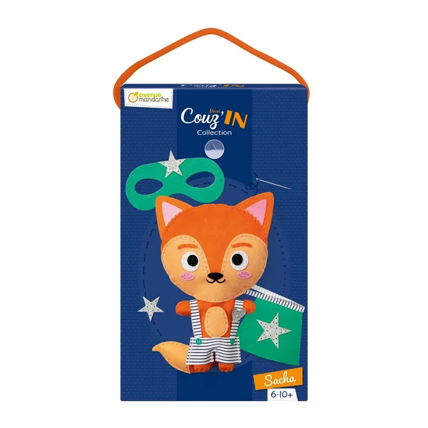 Kit de couture Avenue Mandarine Maxi Couz'In « Sacha le renard »