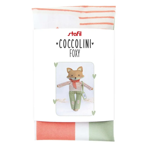 Kit de couture doudou Coccolini « Foxy »