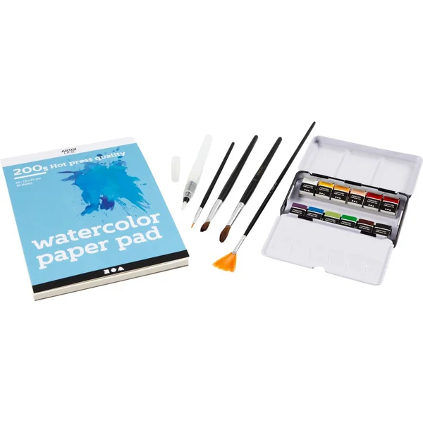 Kit de démarrage peinture aquarelle