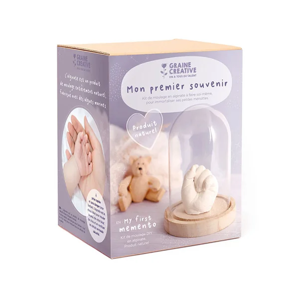 Kit de moulage alginate mon premier souvenir