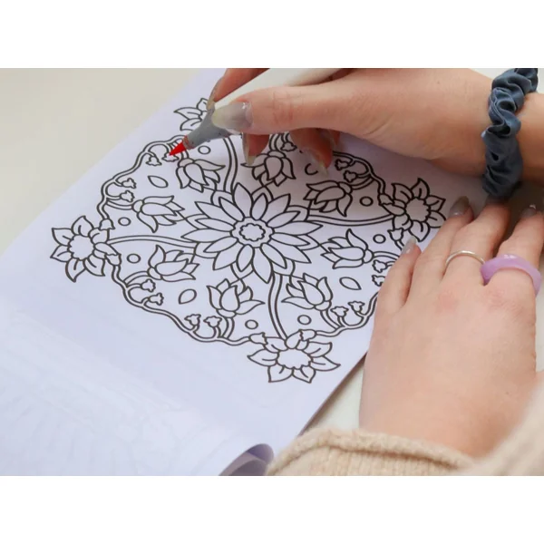 Kit DIY Home Déco - Mon carnet de coloriage détente