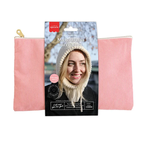 Kit DIY Mercerie - Ma Balaclava au crochet