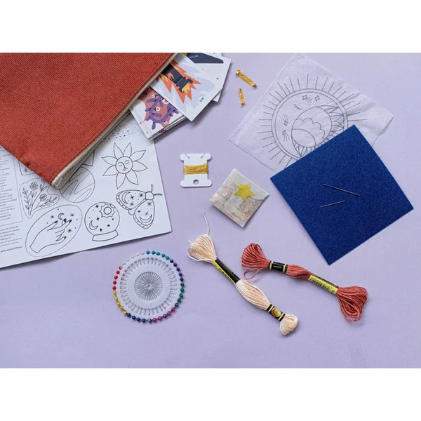 Kit DIY Mercerie - Mes broderies astro