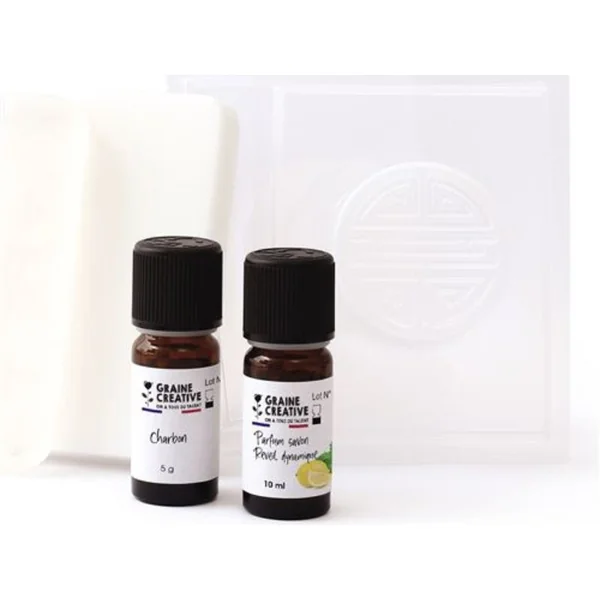 Kit DIY Savons au charbon