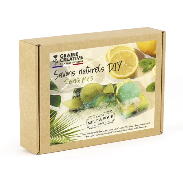 Kit DIY Savons recette mojito