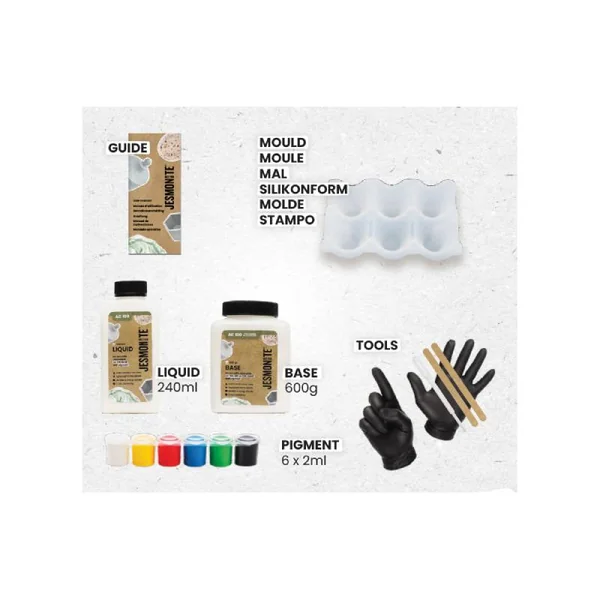 Kit Jesmonite AC100 - Support pour oeufs