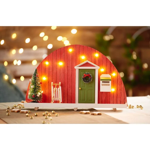 Kit lutins « Sapin illuminé & couronne de Noël »