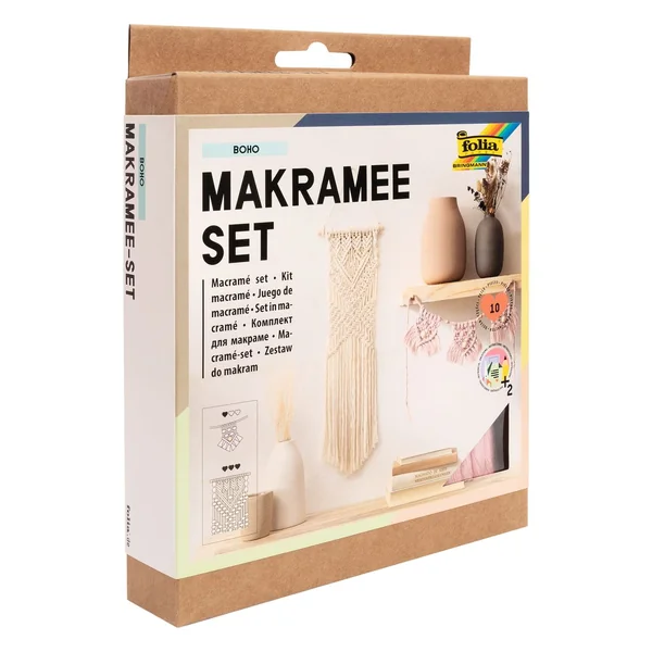 Kit macramé « Boho », 10 pc.