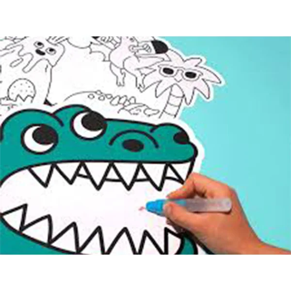 Kit Magic Water Dinos set de table - 18 mois - OMY