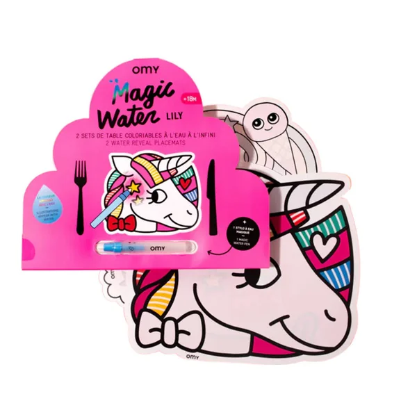 Kit Magic Water Lily set de table - 18 mois - OMY