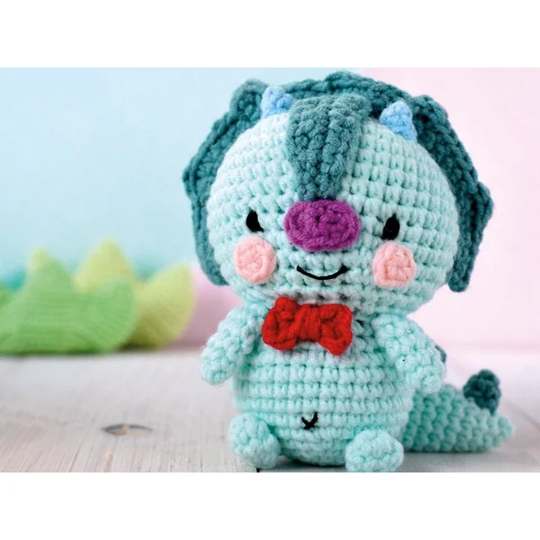 Kit Minigurumi - Dinosaure 10cm - Graine Créative