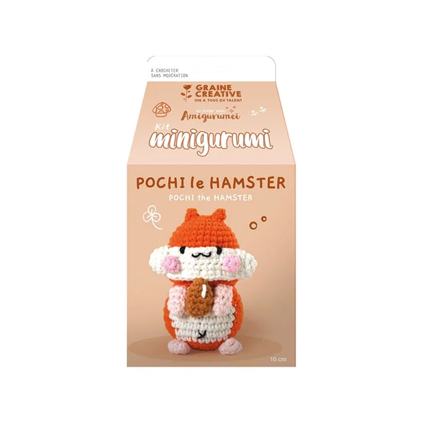 Kit Minigurumi - Hamster 10cm - Graine Créative