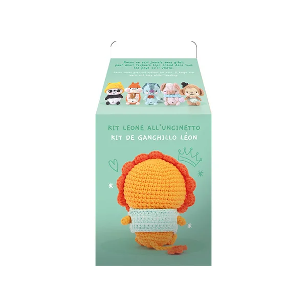 Kit Minigurumi - Kazuo le lion 10 cm - Graine Créative