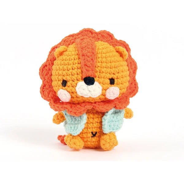 Kit Minigurumi - Kazuo le lion 10 cm - Graine Créative