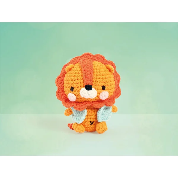 Kit Minigurumi - Kazuo le lion 10 cm - Graine Créative
