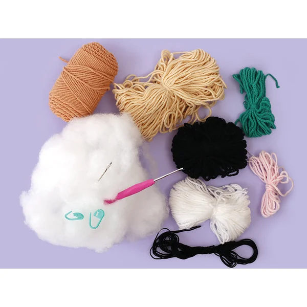 Kit Minigurumi singe Nori - Graine Creative