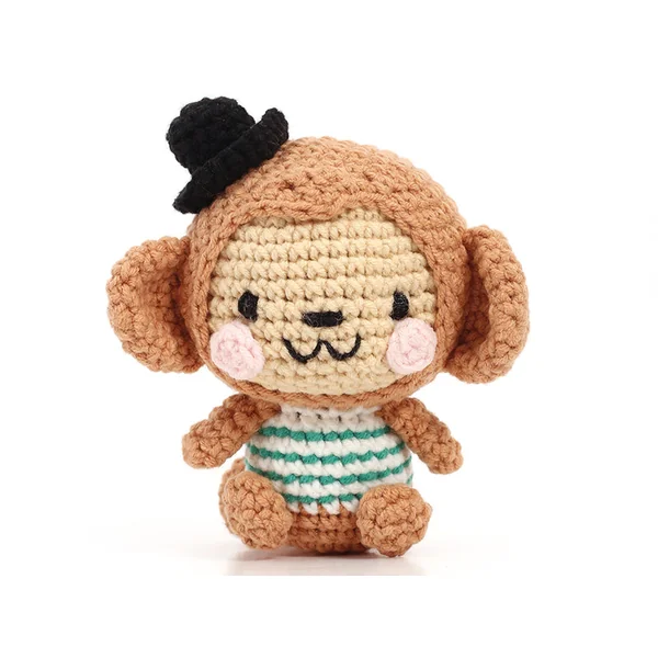 Kit Minigurumi singe Nori - Graine Creative