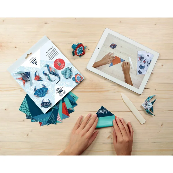 Kit origami « Animaux de la mer »