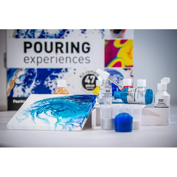 Kit Pouring "Expériences" 47 pièces