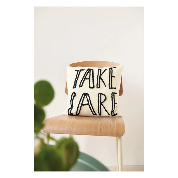 Kit punch needle Rico Design « Coussin Take Care »