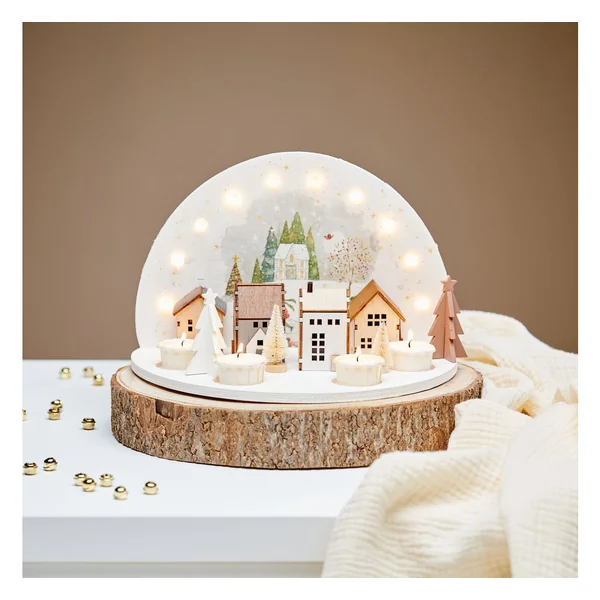 Konstsmide Mini guirlande lumineuse LED avec interrupteur, 10 diodes blanc chaud