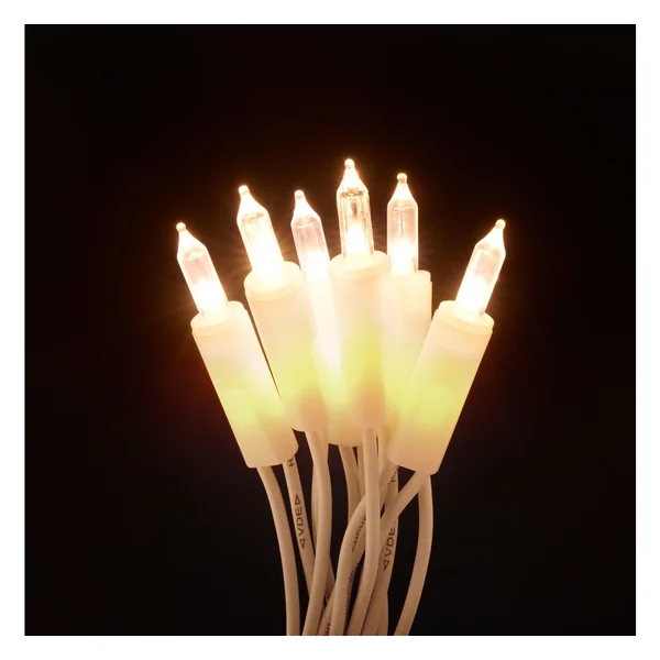 Konstsmide Mini guirlande lumineuse LED avec interrupteur, 20 diodes blanc chaud