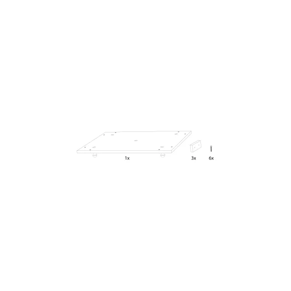 LA BAGUETTERIE Podium Anti-Vibration Module 60x75cm