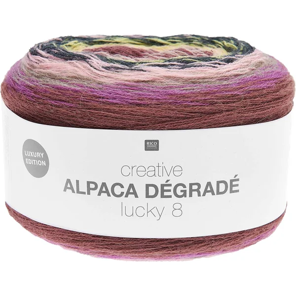 Laine Rico « Creative Alpaca Dégradé Lucky 8 »