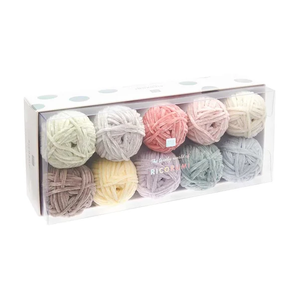 Laines Rico Design Ricorumi « Nilli Nilli », set de 10