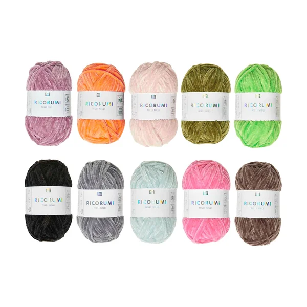 Laines Rico Design Ricorumi « Nilli Nilli », set de 10