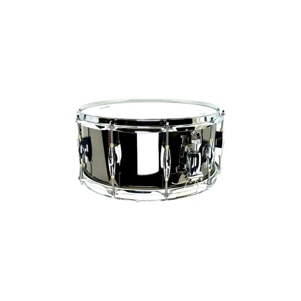 LALITE Caisse Claire 14"X6,5" Laiton Noir / Acajou