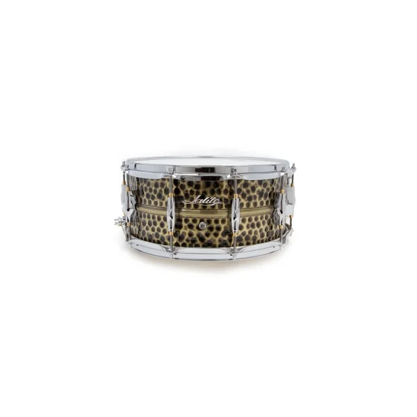 LALITE Caisse Claire 14"x 6,5" Hammered Brass Deluxe Vintage
