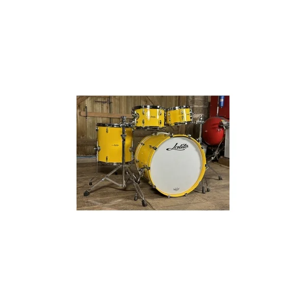 LALITE Erable Batterie 22"/4pcs Ferrari Yellow Gold Glossy