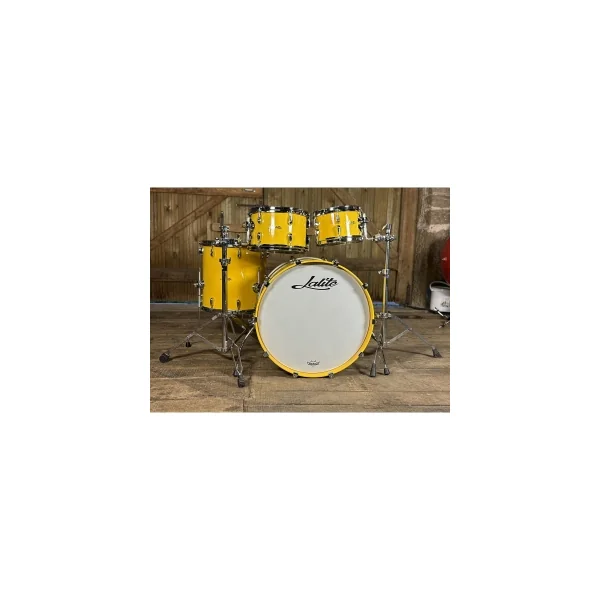 LALITE Erable Batterie 22"/4pcs Ferrari Yellow Gold Glossy