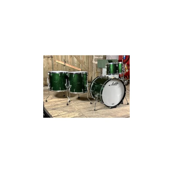 LALITE Erable Batterie 22"/4pcs Green Sparkle