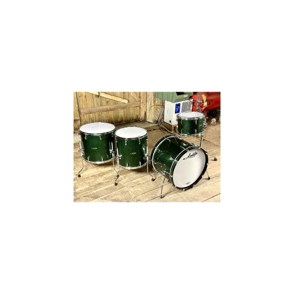 LALITE Erable Batterie 22"/4pcs Green Sparkle