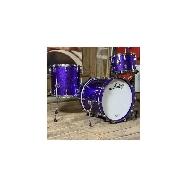 LALITE Maple Batterie 18"/4pcs Royal Purple Sparkle