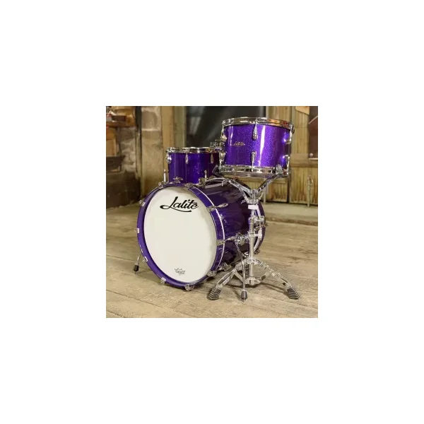 LALITE Maple Batterie 18"/4pcs Royal Purple Sparkle