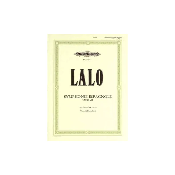 Lalo E. Symphonie Espagnole OP 21 Violon-2
