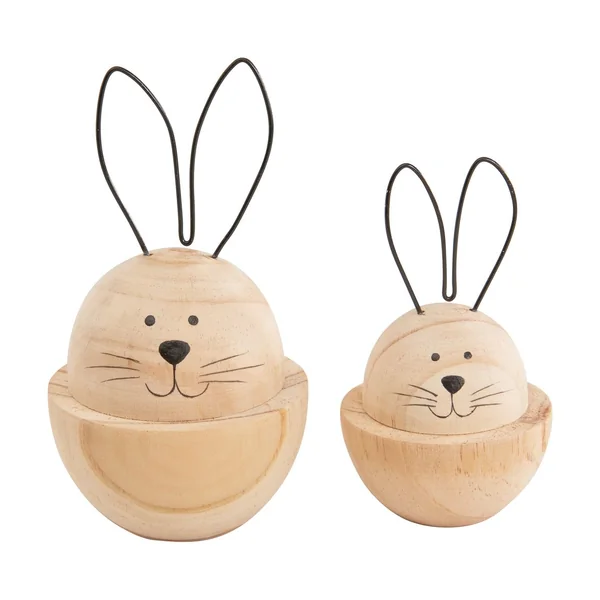 Lapins en bois VBS « Mopsy et Flopsy »