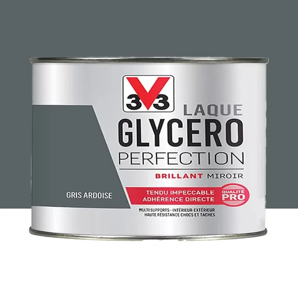 Laque Glycéro Perfection V33 Brillant Gris ardoise
