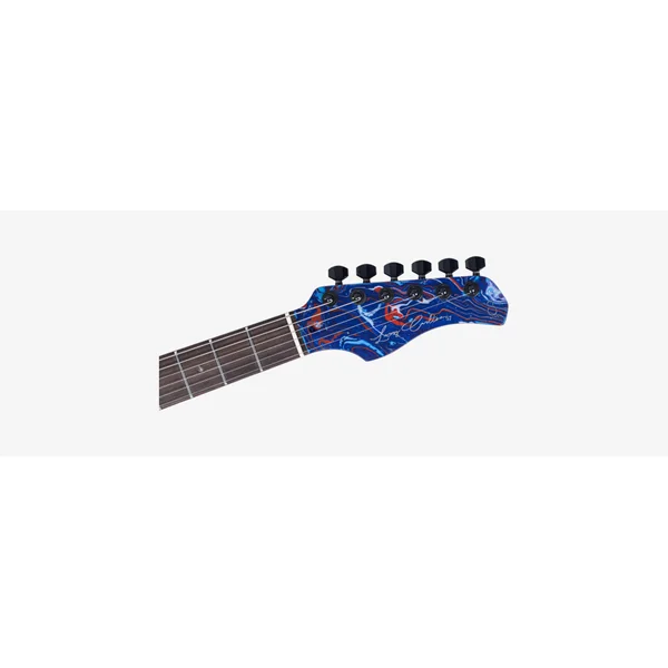 LARRY CARLTON S7 SW Blue Swirl