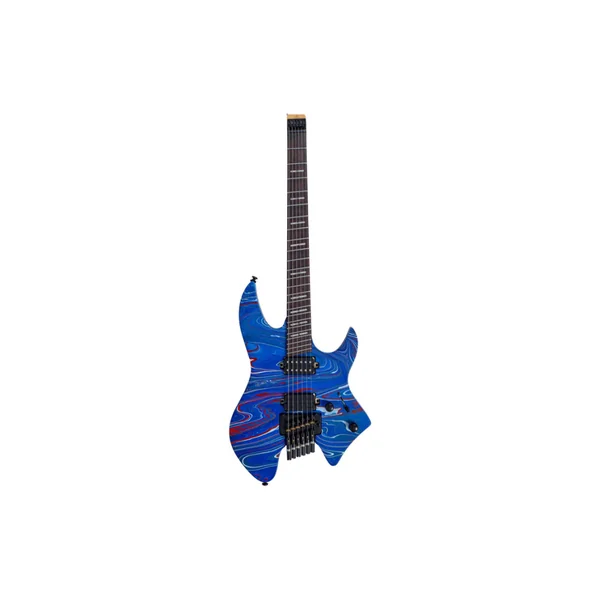 LARRY CARLTON X6 Headless 6 Blue Swirl