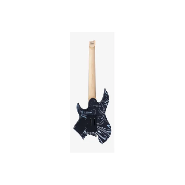 LARRY CARLTON X6 Headless 7 Black Swirl