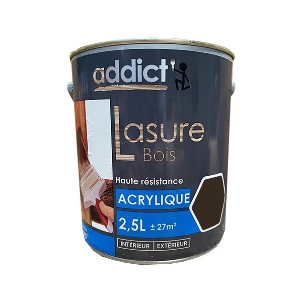 Lasure Acrylique Addict Chêne rustique