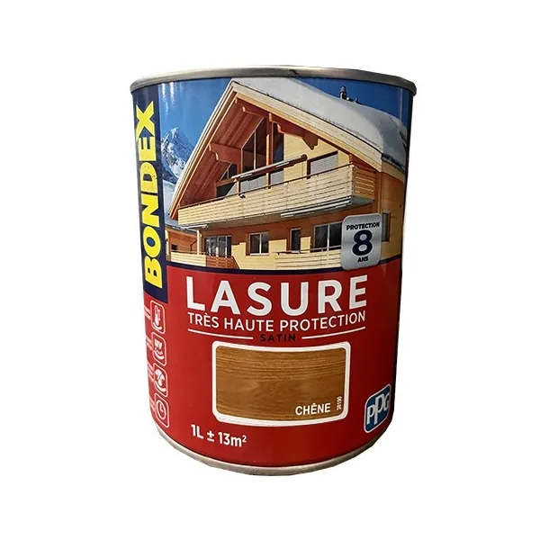 Lasure BONDEX Très Haute Protection 8 ans satin Chêne